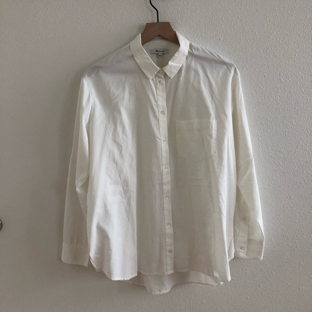 Madewell Long Sleeve Button Down